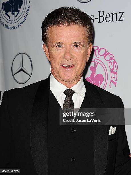 Actor Alan Thicke attends the 2014 Carousel of Hope Ball at The Beverly Hilton Hotel on October 11, 2014 in Beverly Hills, California.