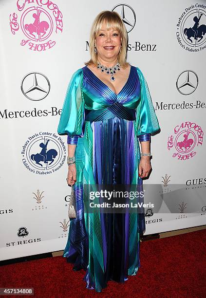 Candy Spelling attends the 2014 Carousel of Hope Ball at The Beverly Hilton Hotel on October 11, 2014 in Beverly Hills, California.