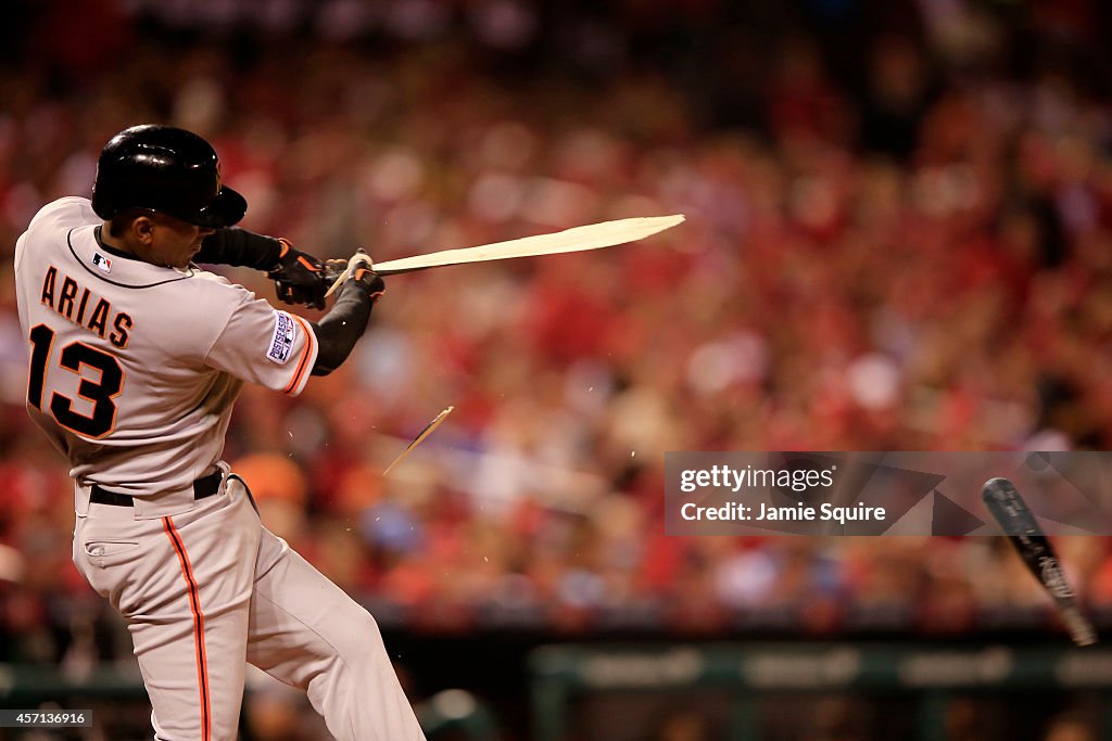 NLCS - San Francisco Giants v St Louis Cardinals - Game Two