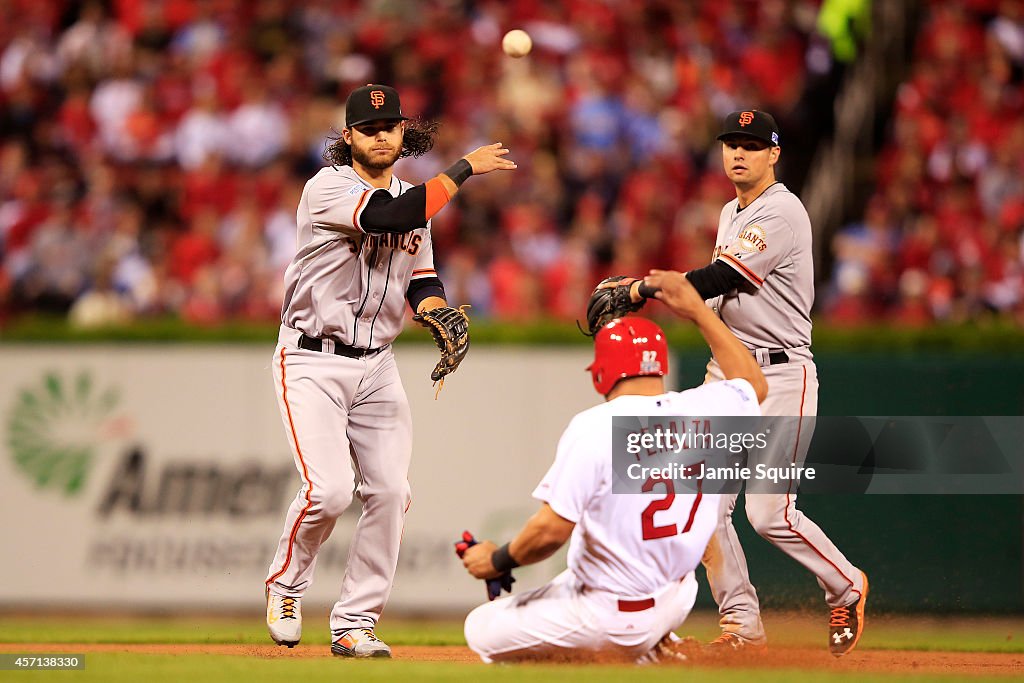 NLCS - San Francisco Giants v St Louis Cardinals - Game Two