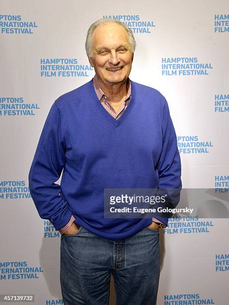 Actor Alan Alda attends the 2014 Hamptons International Film Festival on October 12, 2014 in East Hampton, New York.