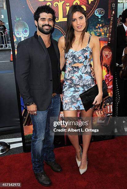 Designer Alexander Mijares arrives for the Premiere Of Twentieth Century Fox And Reel FX Animation Studios' "The Book Of Life" held at Regal Cinemas...