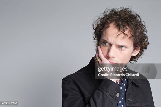 Actor Anton Yelchin is photographed for Gioia Magazine in Venice, Italy.