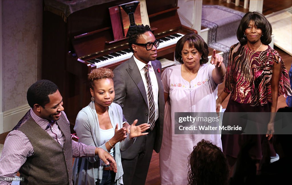 "While I Yet Live" Opening Night - Curtain Call