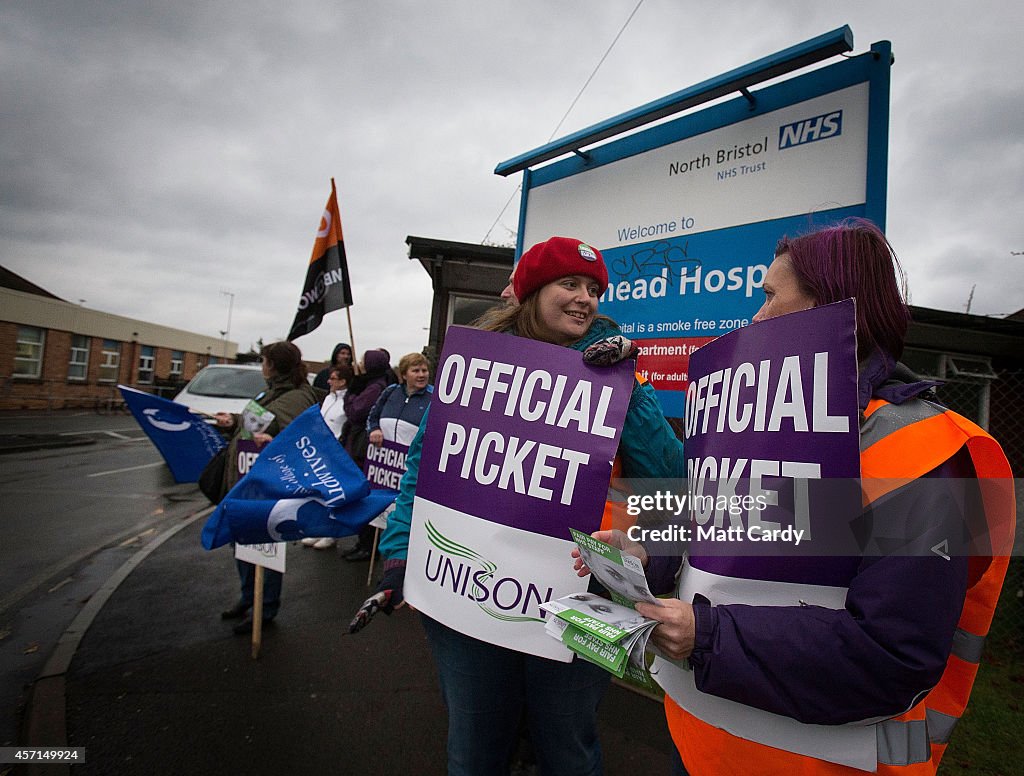 NHS Stage First Strike Over Pay For 30 Years