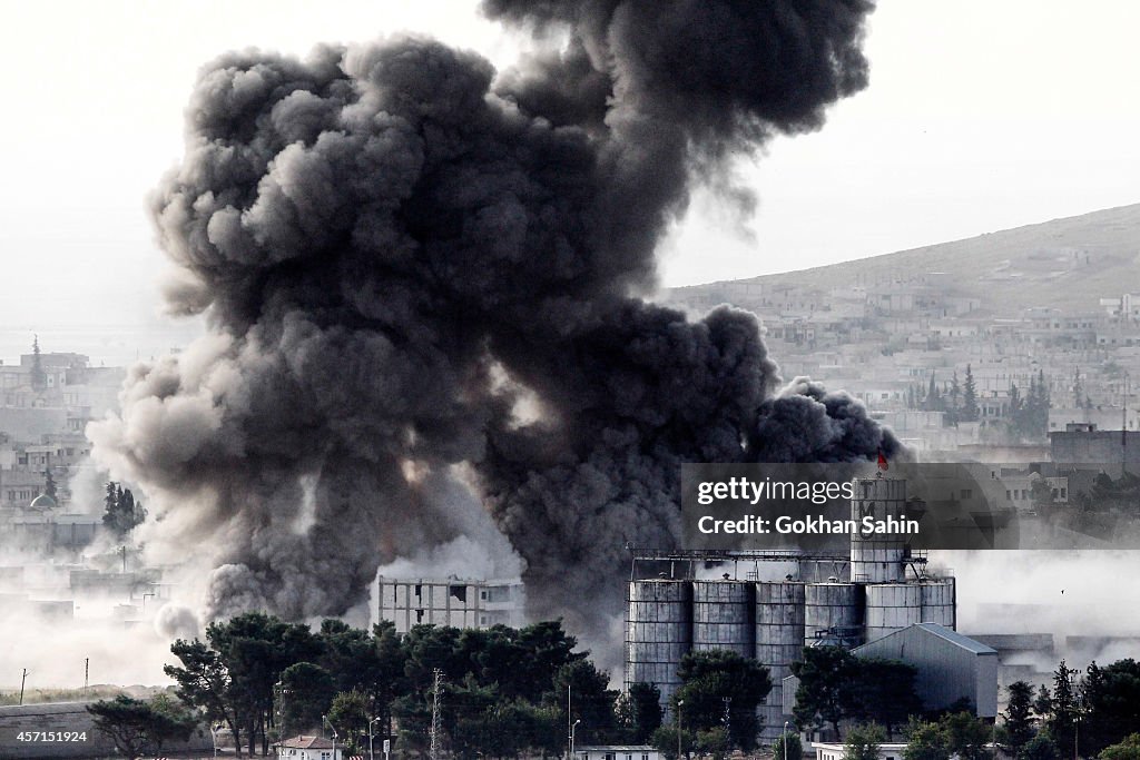 Syrian Kurds Battle IS To Retain Control Of Kobani