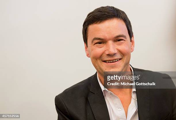 Frankfurt, Germany Economist Thomas Piketty attends Frankfurt Book Fair 2014 on October 09, 2014 in Frankfurt, Germany.