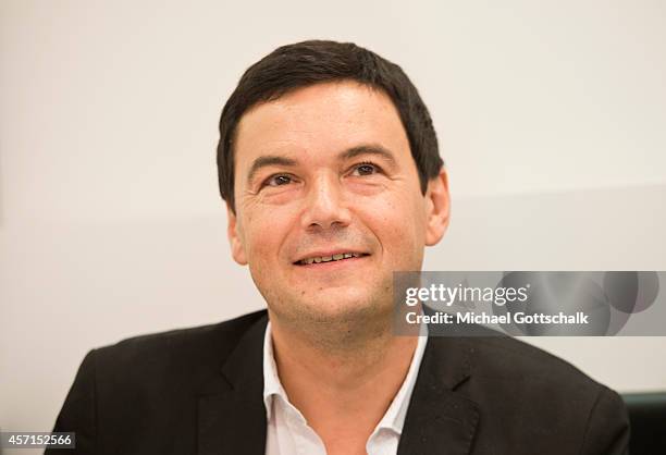 Frankfurt, Germany Economist Thomas Piketty attends Frankfurt Book Fair 2014 on October 09, 2014 in Frankfurt, Germany.