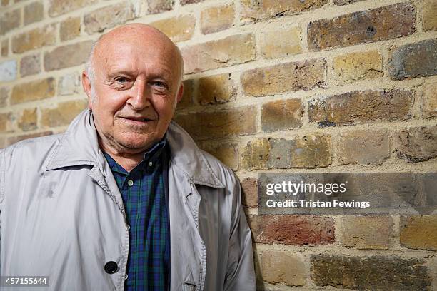 Artist Bertrand Lavier attends a photocall as Serpentine Galleries marks the beginning of Frieze week by unveiling a specially commissioned fountain...