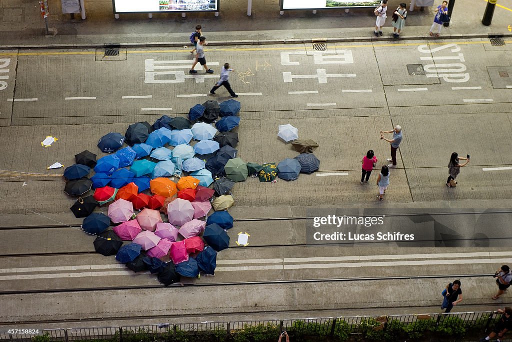 Third week of Pro-democracy Protests In Hong Kong