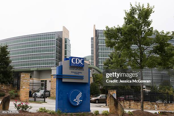 Exterior of the Center for Disease Control headquarters is seen on October 13, 2014 in Atlanta, Georgia. Frieden urged hospitals to watch for...