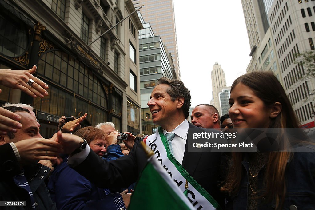 New York Holds Annual Columbus Day Parade