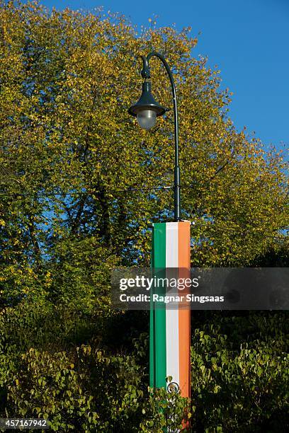 General view of atmosphere during the first day of the state visit from India on October 13, 2014 in Oslo, Norway.