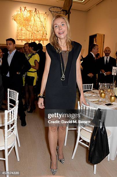 Michaela de Pury attends the launch party for Phillips European Headquarters at 30 Berkeley Square on October 13, 2014 in London, England.