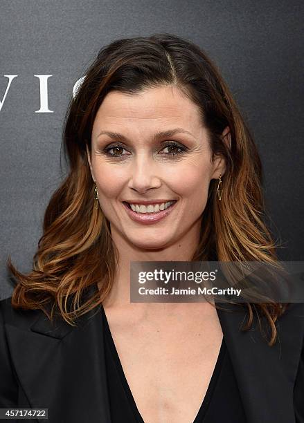 Actress Bridget Moynahan attends the "John Wick" New York Premiere at Regal Union Square Theatre, Stadium 14 on October 13, 2014 in New York City.