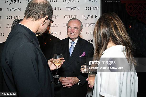 Vice Chairman of the institutional clients group at Citigroup Inc. Leon Kalvaria, New York City Police Commissioner Bill Bratton, and Barbara...