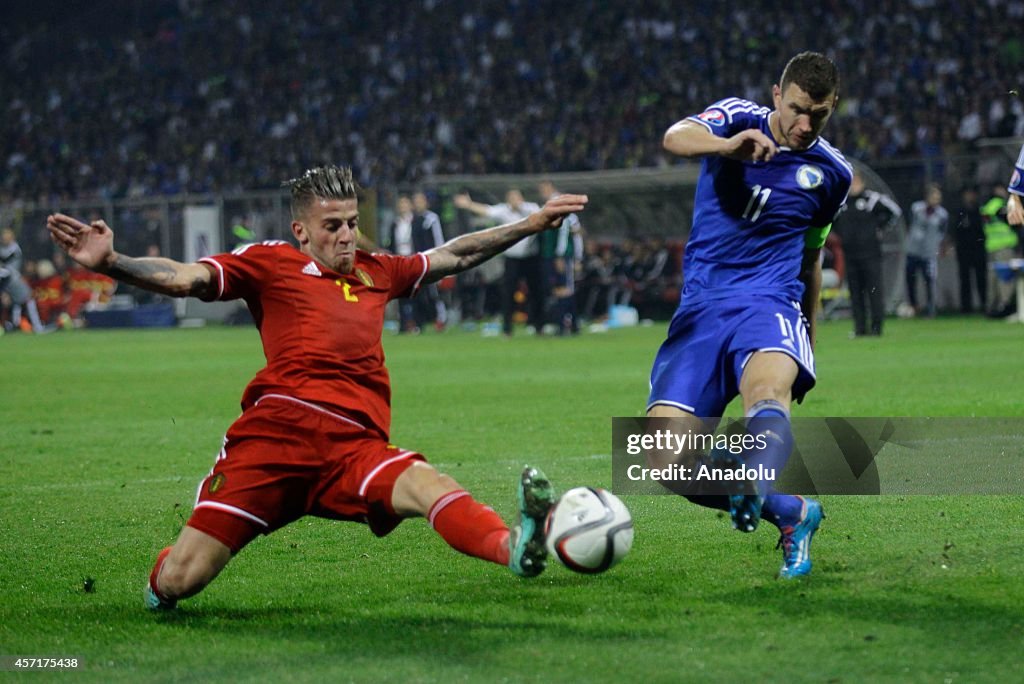 Bosnia v Belgium - UEFA Euro 2016 qualifying