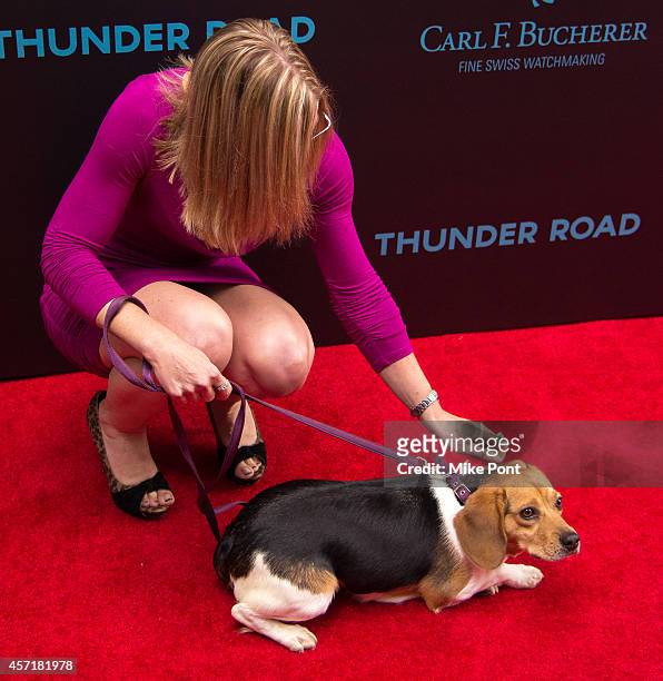 Andy The Dog attends the "John Wick" New York Premiere at the Regal Union Square Theatre, Stadium 14 on October 13, 2014 in New York City.