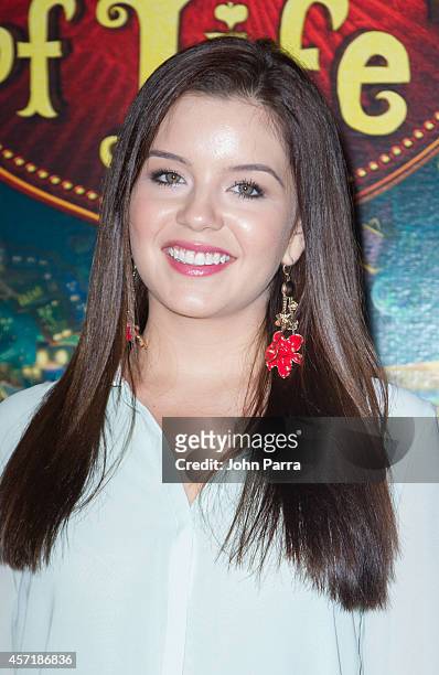 Ana Carolina Grajales attends The Book Of Life red carpet screening at Regal South Beach on October 13, 2014 in Miami, Florida.