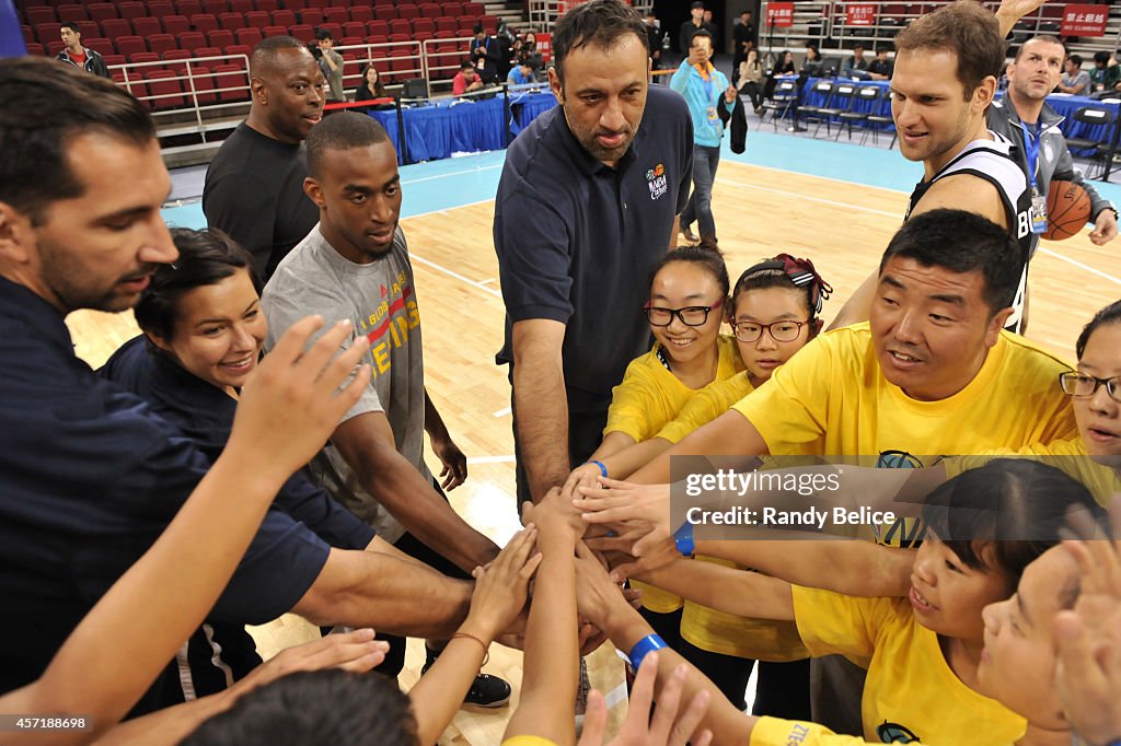 2014 Global Games - NBA Cares Basketball Skills Clinic