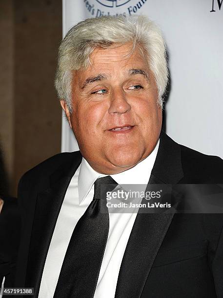 Comedian Jay Leno attends the 2014 Carousel of Hope Ball at The Beverly Hilton Hotel on October 11, 2014 in Beverly Hills, California.