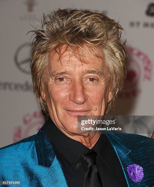 Singer Rod Stewart attends the 2014 Carousel of Hope Ball at The Beverly Hilton Hotel on October 11, 2014 in Beverly Hills, California.
