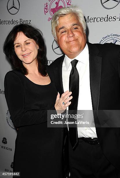 Comeidan Jay Leno and Mavis Leno attend the 2014 Carousel of Hope Ball at The Beverly Hilton Hotel on October 11, 2014 in Beverly Hills, California.