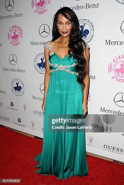 Model Beverly Johnson attends the 2014 Carousel of Hope Ball at The Beverly Hilton Hotel on October 11, 2014 in Beverly Hills, California.