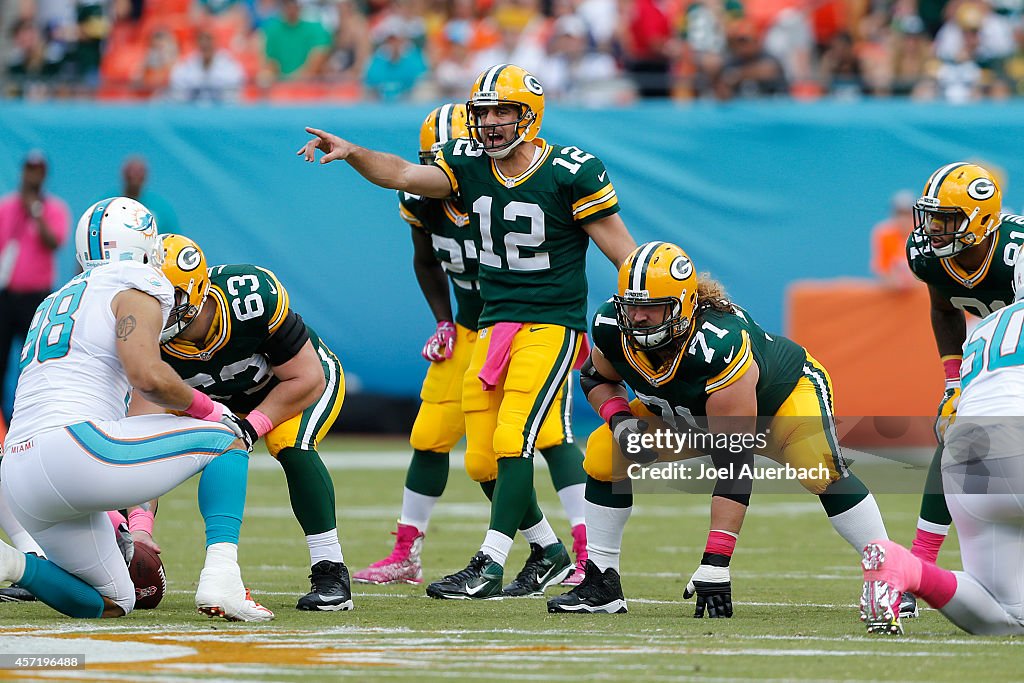 Green Bay Packers v Miami Dolphins