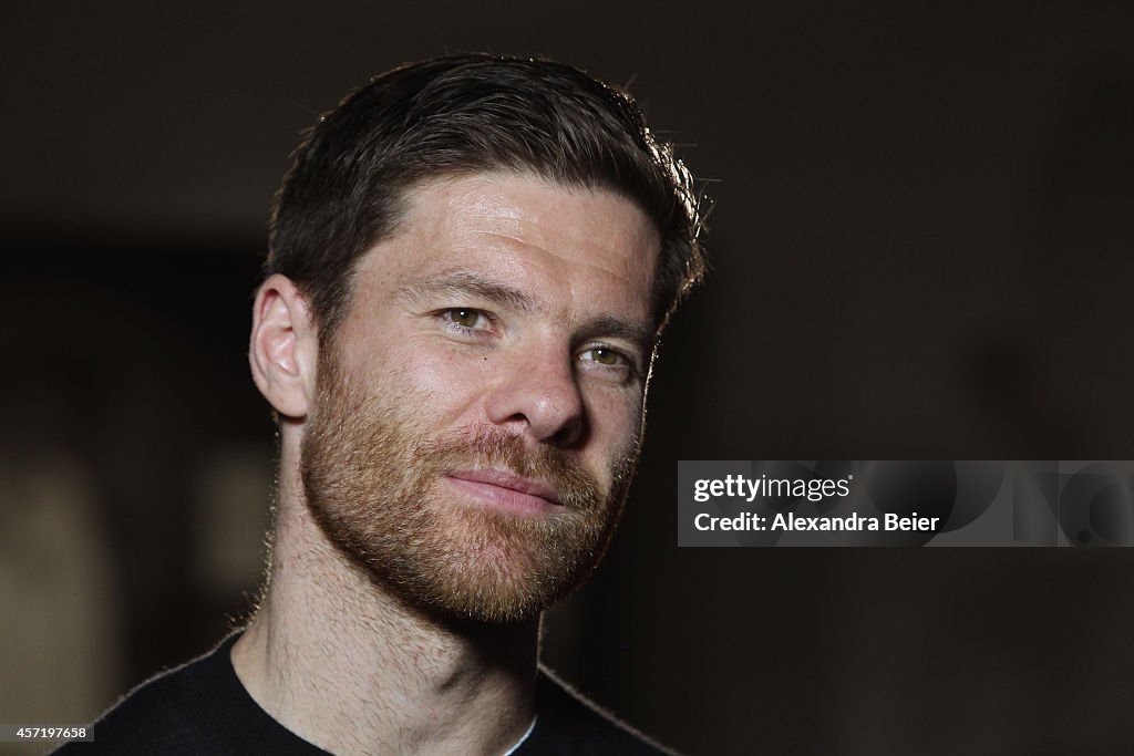 Xabi Alonso Visits The FC Bayern Erlebniswelt