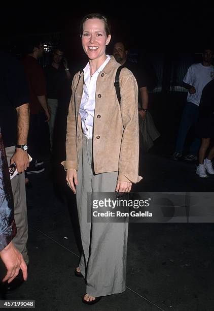 Actress Rebecca Luker attends the "True West" Broadway Play Performance - Josh Brolin and Elias Koteas Opening Night on July 9, 2000 at Circle in the...