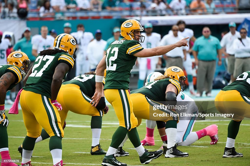 Green Bay Packers v Miami Dolphins