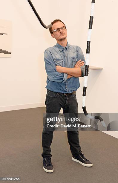 Jonathan Yeo attends VIP Preview of the Frieze Art Fair 2014 in Regent's Park on October 14, 2014 in London, England.