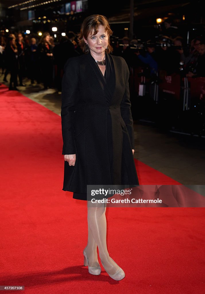 "Testament Of Youth" - World Premiere Centrepiece Gala VIP Arrivals Supported By The Mayor Of London - 58th BFI London Film Festival