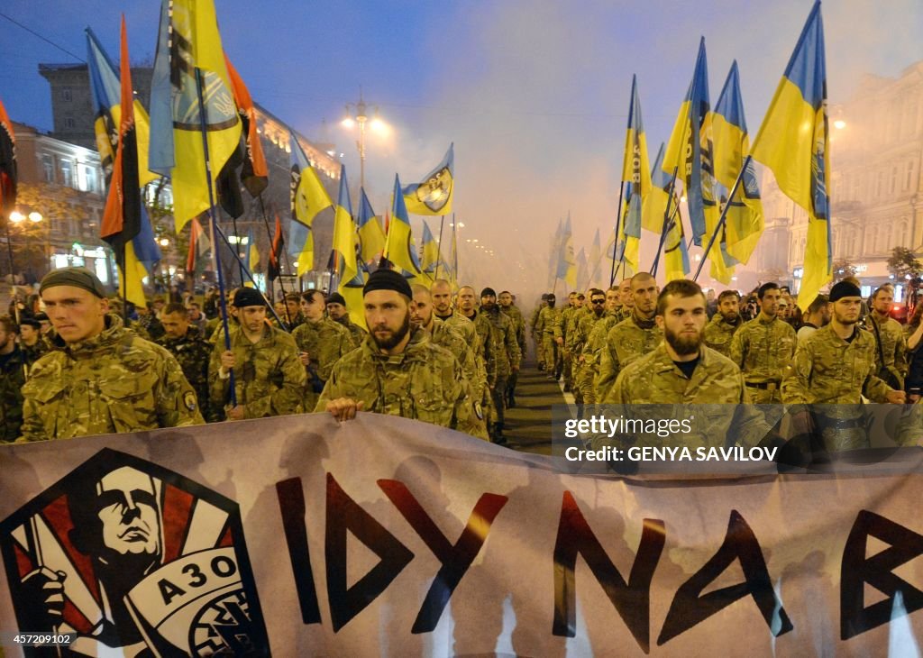 UKRAINE-HISTORY-UPA-NATIONALIST-DEMO