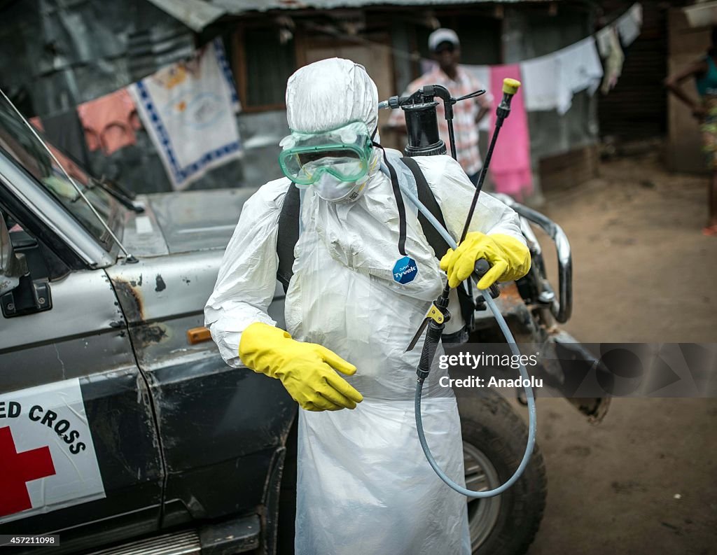 Death of an Ebola patient in Monrovia