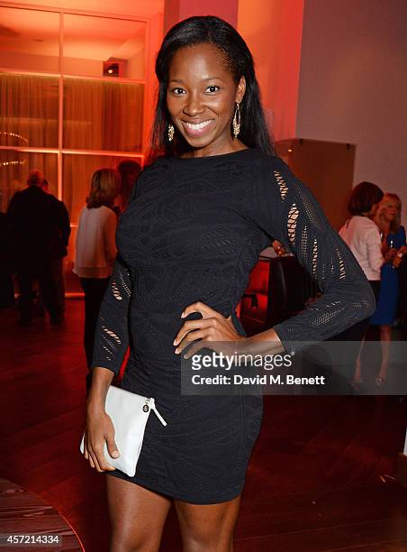 Jamelia attends a party hosted by Jonathan Shalit to celebrate his OBE at Avenue on October 14, 2014 in London, England.