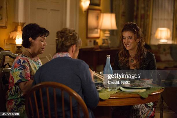One Brave Waitress" Episode 104 -- Pictured: Nancy Lenehan as Dotty, Kate Walsh as Rebecca --