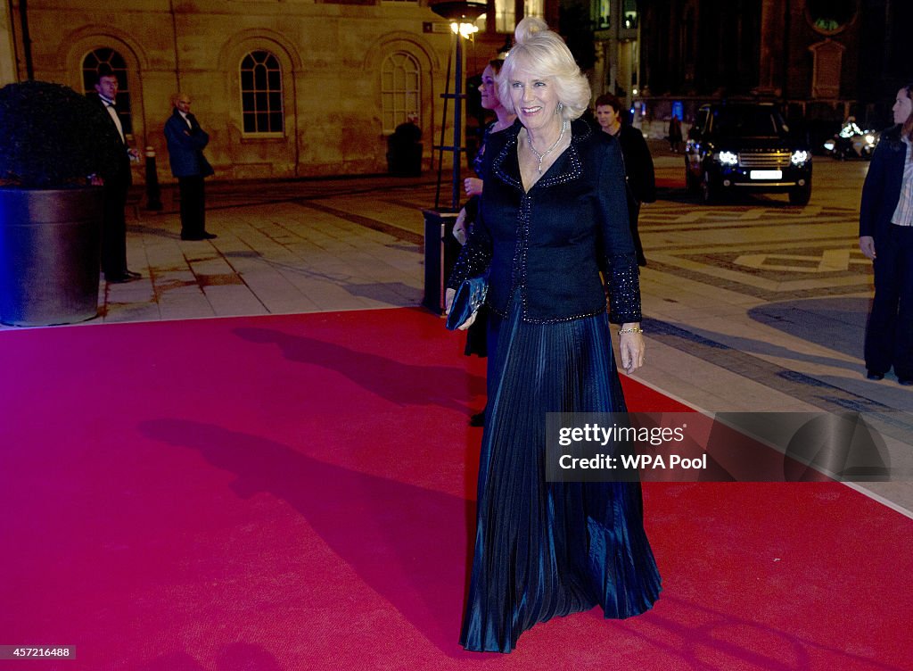 Camilla, Duchess of Cornwall Attends Awards Dinner For The Man Booker For Fiction 2014