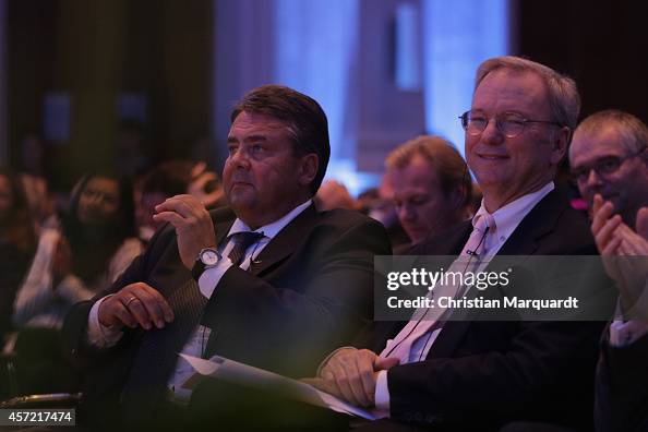 Google Chairman Eric Schmidt Meets With German Economy Minister Gabriel Google Chairman Eric Schmidt Meets With German Economy Minister Gabriel