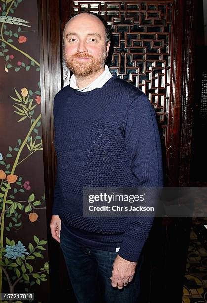Dan Holdsworth attends a dinner at China Tang after Moncler hosted the 'Monuments' Exhibition with Leica on October 14, 2014 in London, England.