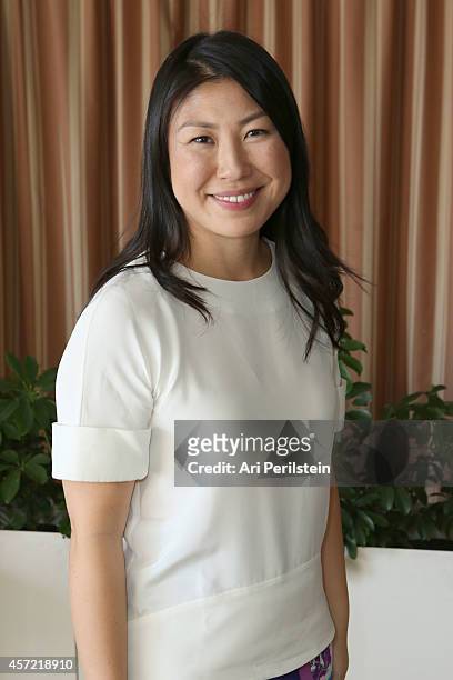 Joyce Chang attends SELF Joyce Chang, Jessica Alba Caley Yavorsky and Allyson Felix Luncheon on October 14, 2014 in Los Angeles, California.