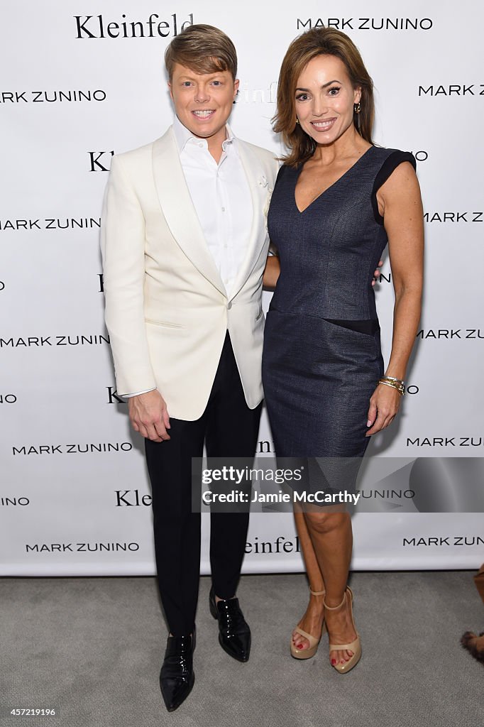 Front Row At The Mark Zunino For Kleinfeld 2015 Runway Show