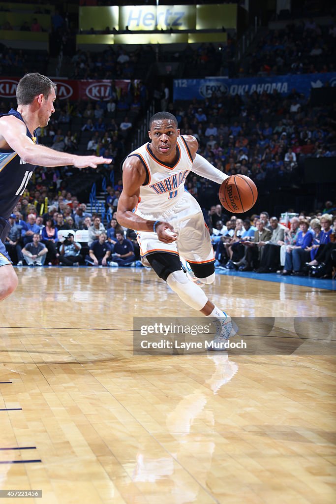 Memphis Grizzlies v Oklahoma City Thunder