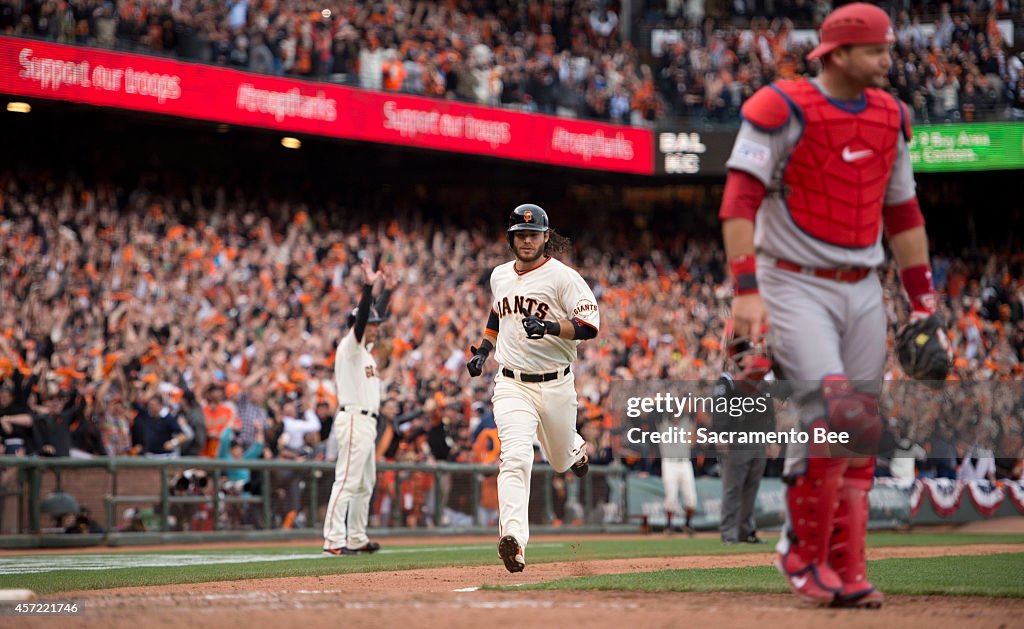 NLCS Game 3: St. Louis at San Francisco