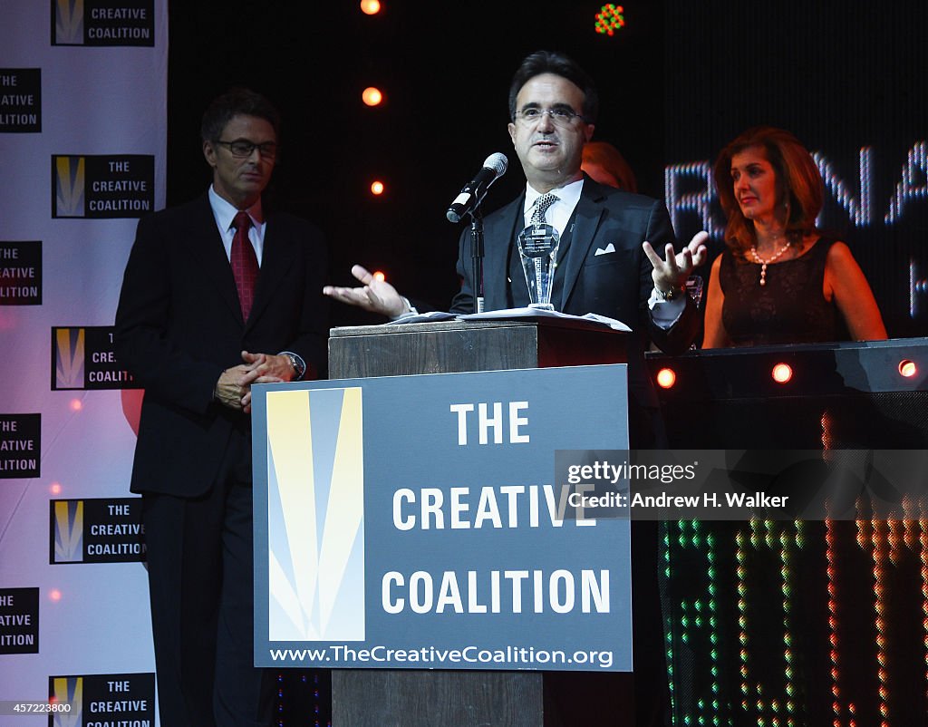 The Creative Coalition's Spotlight Awards Dinner Gala - Inside