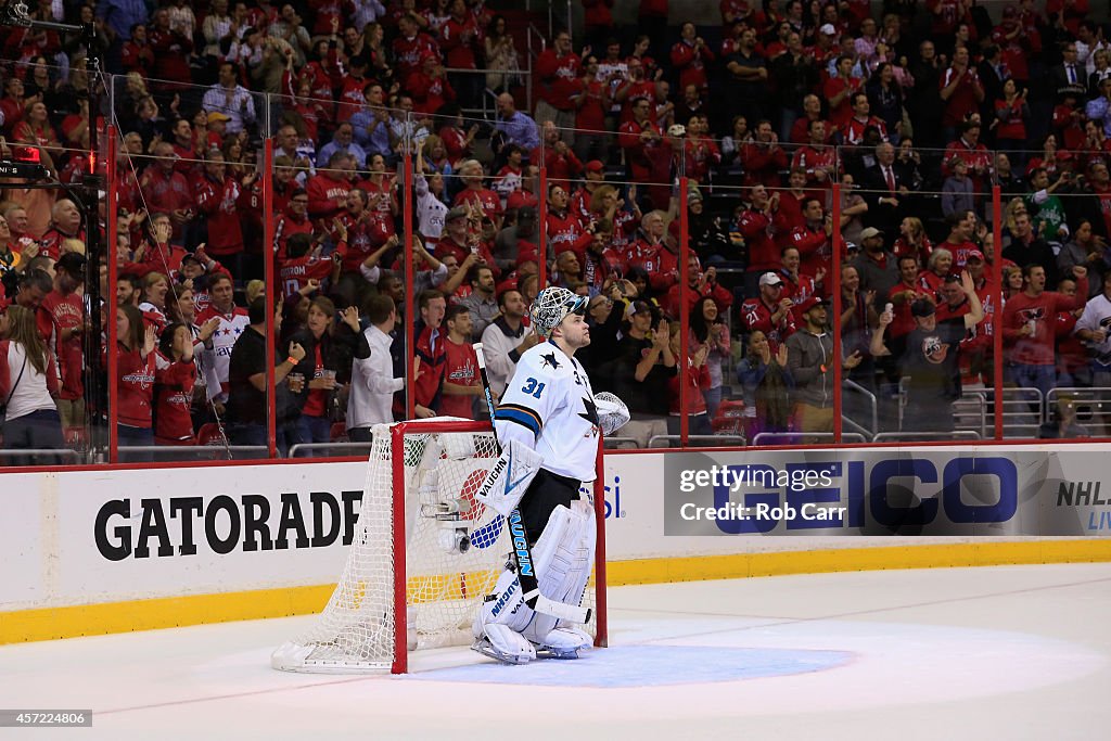 San Jose Sharks v Washington Capitals