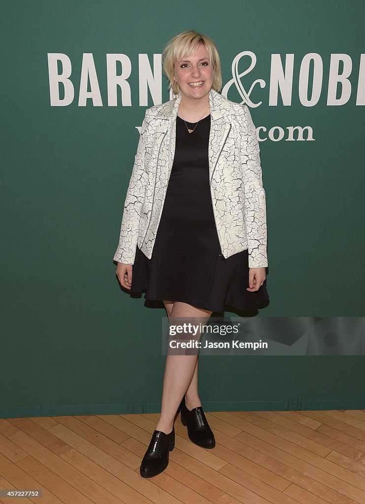 Lena Dunham Book Signing For "Not That Kind Of Girl: A Young Woman Tells You What She's "Learned."