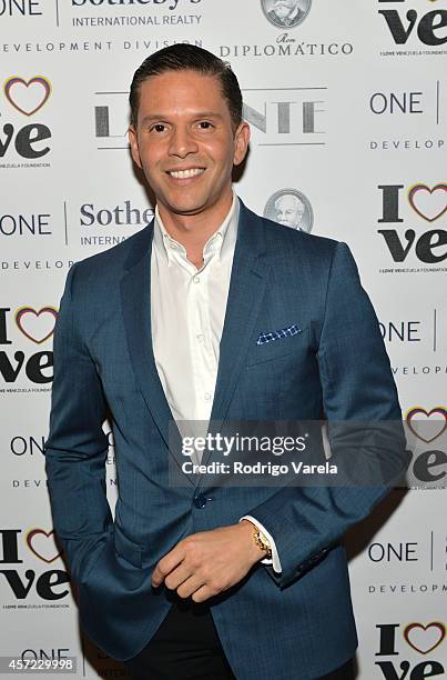 Rodner Figueroa attends I Love Venezuelan Foundation Event Cantina La No. 20 at The Icon Brickell on October 14, 2014 in Miami, Florida.