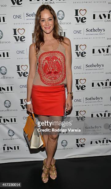 Ines Rivero attends I Love Venezuelan Foundation Event Cantina La No. 20 at The Icon Brickell on October 14, 2014 in Miami, Florida.